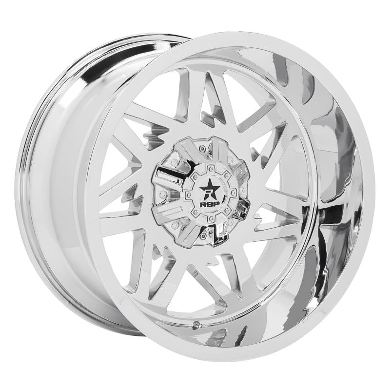 RBP 71R Avenger 22x12 Blank BP / -44mm Offset 78mm CB Chrome Wheel 71R-2212-00-44C Main Image