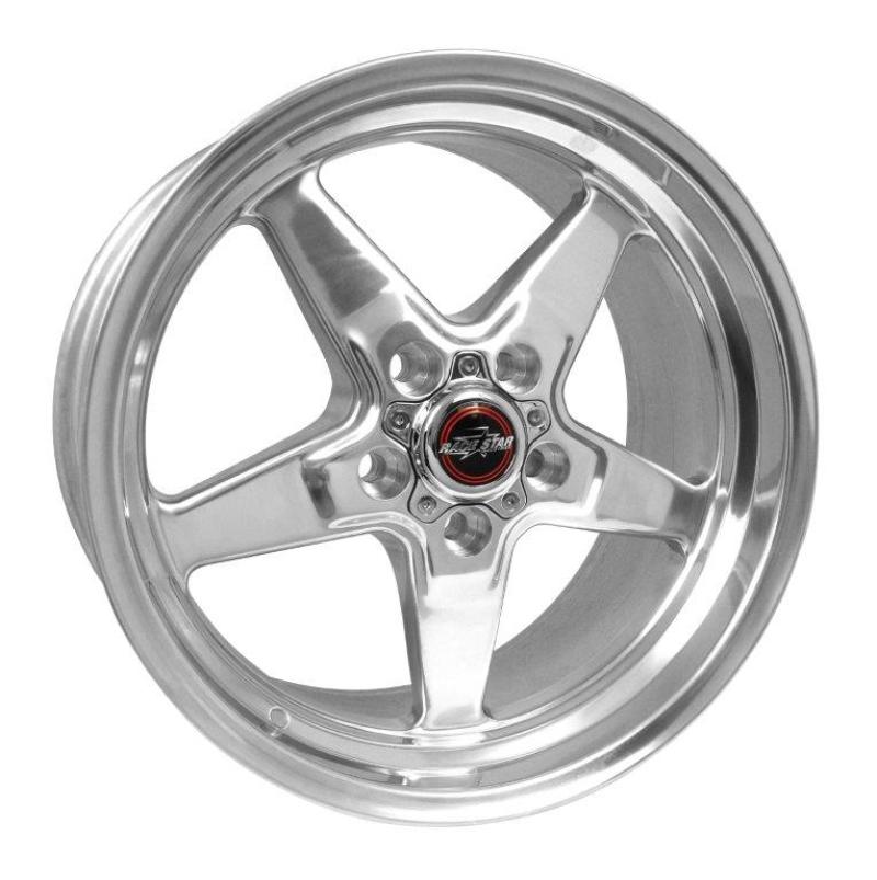 Race Star 92 Drag Star 17x9.50 5x4.50bc 6.13bs Direct Drill Polished Wheel 92-795152DP