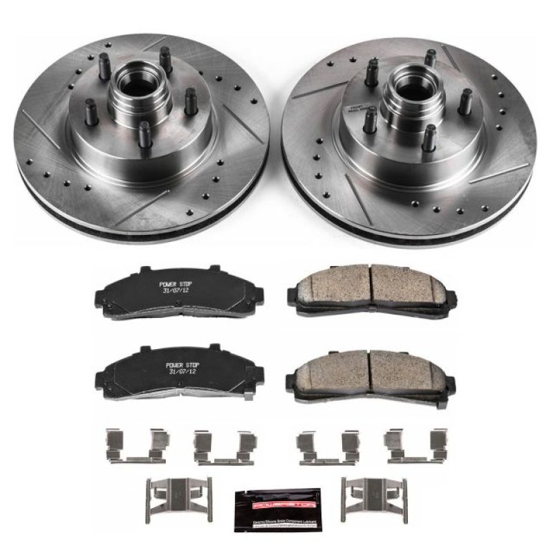 PowerStop PSB Z23 Evolution Kit Brakes, Rotors & Pads Brake Kits - Performance D&S main image