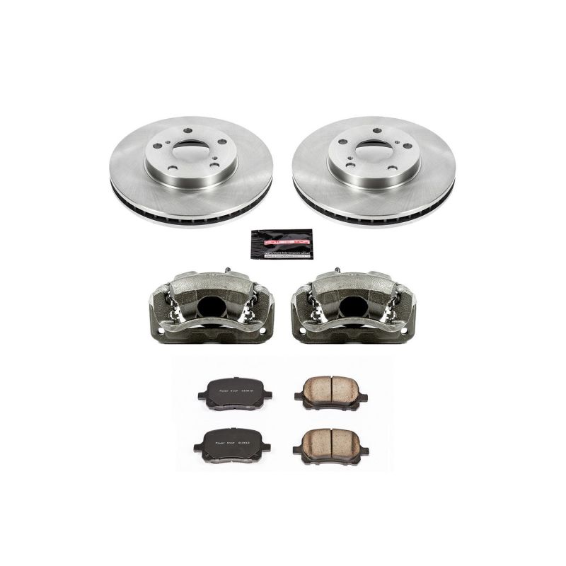 PowerStop PSB Autospecialty Kit w/Cals Brakes, Rotors & Pads Brake Kits - OE main image