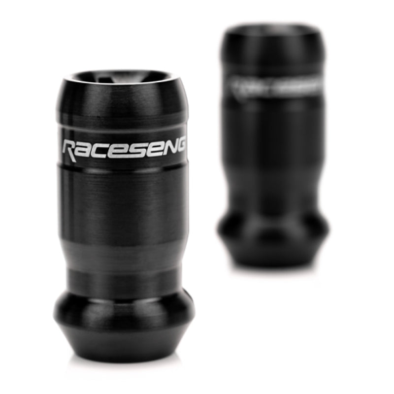 Raceseng TNR-1 Titanium Lug Nut (Single) - M14x1.5mm - Brushed Black 010233BRB