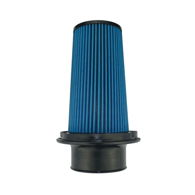 Injen SuperNano-Web Air Filter 3.50in ID/ 6.5in Base / 8.80in Height / 5in Top X-1114-BB Main Image