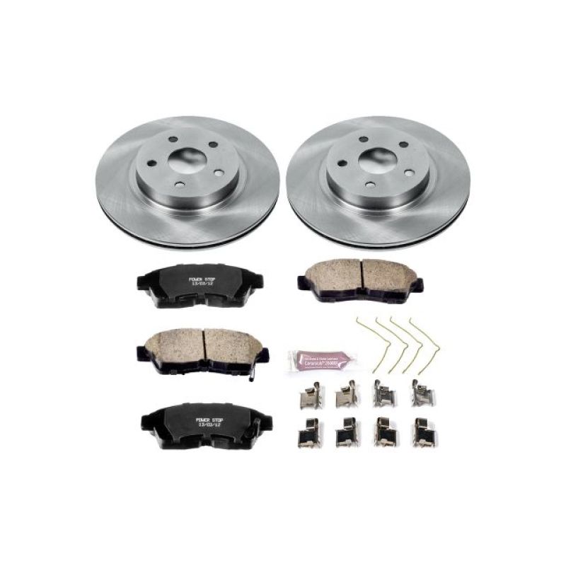 PowerStop PSB Autospecialty Kit Brakes, Rotors & Pads Brake Kits - OE main image