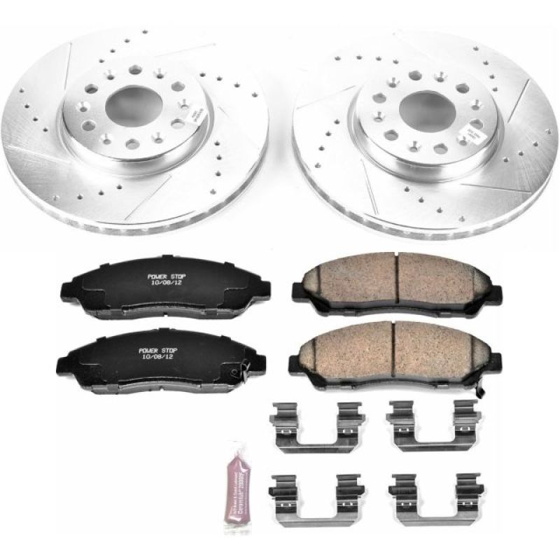 PowerStop PSB Z23 Evolution Kit Brakes, Rotors & Pads Brake Kits - Performance D&S main image