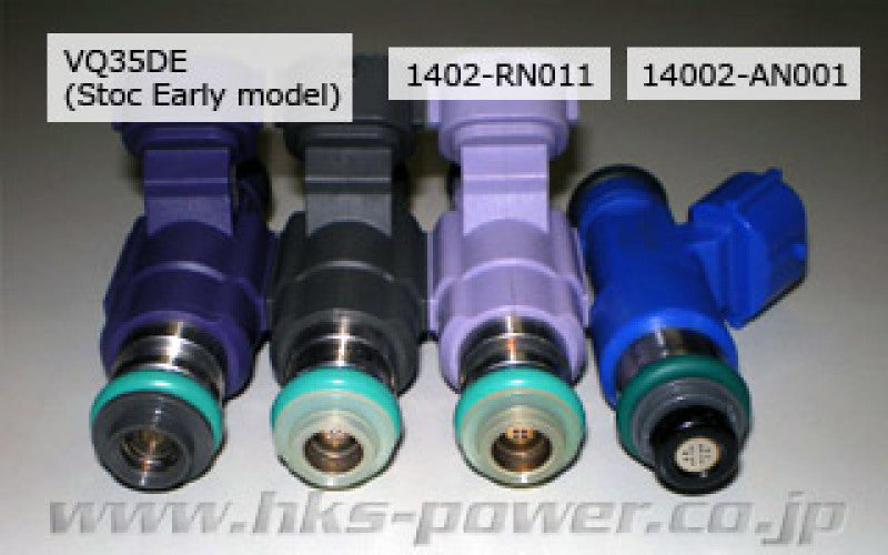 HKS 350z / 370z / G35 / G37 Top Feed High Impedance 545cc Fuel Injector (Only One Injector) 14002-AN001