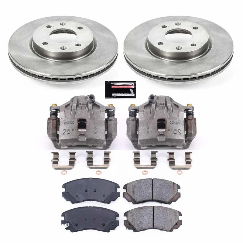 PowerStop PSB Autospecialty Kit w/Cals Brakes, Rotors & Pads Brake Kits - OE main image