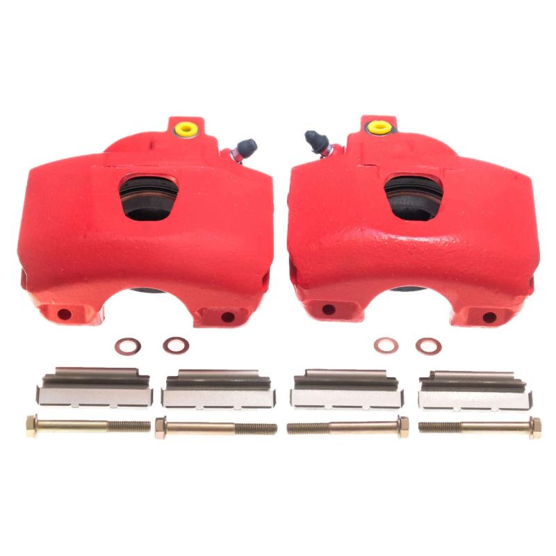 PowerStop PSB Red Calipers Brakes, Rotors & Pads Brake Calipers - Perf main image