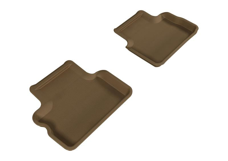 3D MAXpider 2008-2014 Mini Clubman Kagu 2nd Row Floormats - Tan L1MN00821502 Main Image