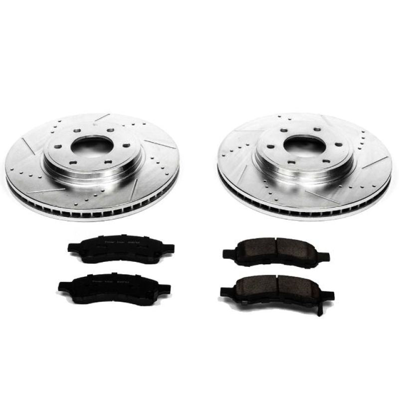 PowerStop PSB Z23 Evolution Kit Brakes, Rotors & Pads Brake Kits - Performance D&S main image