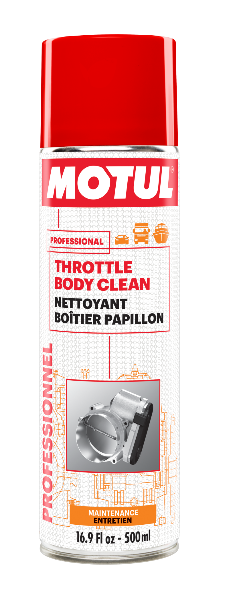 Motul 300ml Throttle Body Clean Additive 109615 Main Image