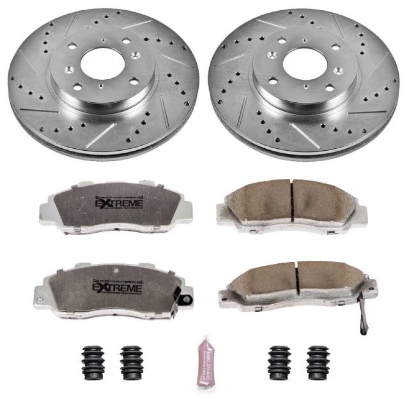 PowerStop PSB Z26 Street Warrior Kit Brakes, Rotors & Pads Brake Kits - Performance D&S main image