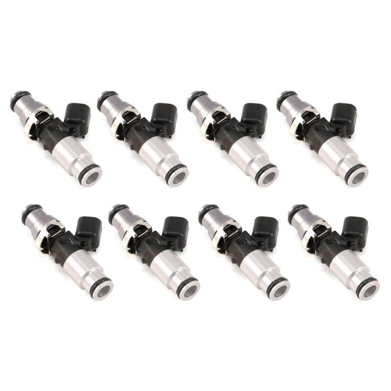 Injector Dynamics 2600-XDS Injectors - 60mm Length - 14mm Top - 14mm Bottom Adapter - Pot (Set of 8) 2600.60.14.14B.8-PU