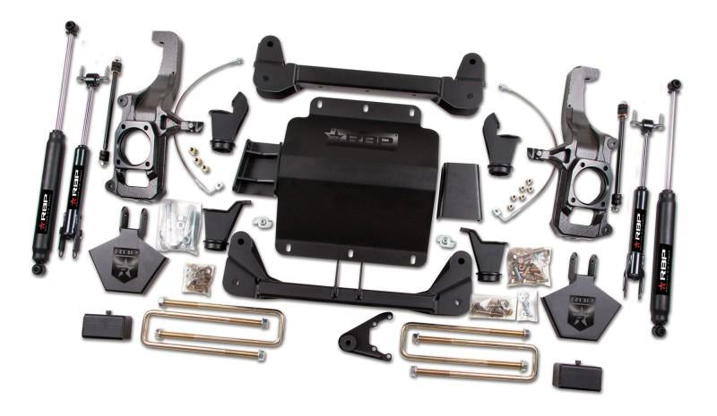 RBP Suspension Lift Kit 11-17 GM 2500/3500 4WD 5in. (w/o Top Rear Mounted Overloads) RBP-LK127-50 Main Image