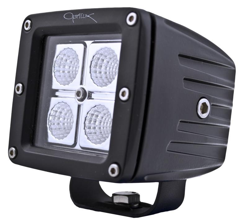 Hella Optilux Cube 4 LED Driving Lamp Kit H71020401 Main Image