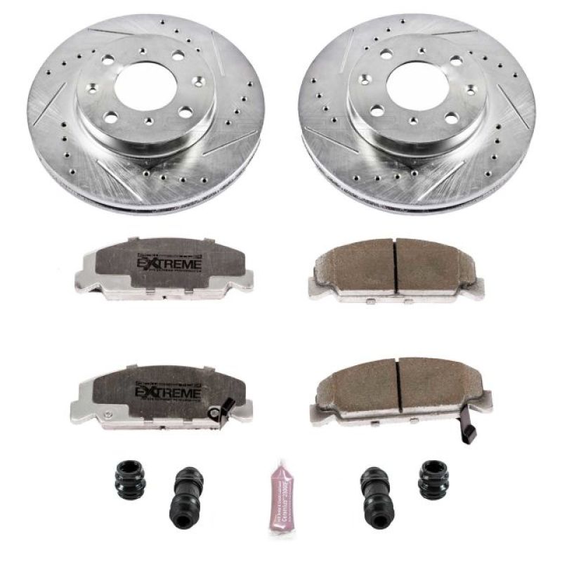 PowerStop PSB Z26 Street Warrior Kit Brakes, Rotors & Pads Brake Kits - Performance D&S main image