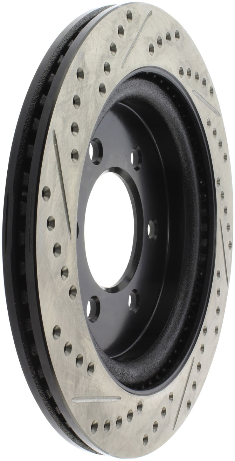 StopTech Slotted & Drilled Sport Brake Rotor - Rear Left 127.65153L