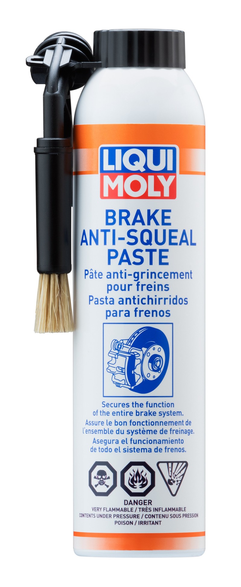 LIQUI MOLY 200mL Brake Anti-Squeal Paste (Can w/ Brush) 20240