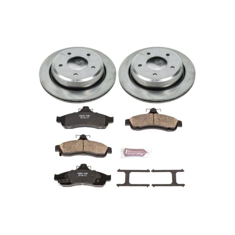 PowerStop PSB Autospecialty Kit Brakes, Rotors & Pads Brake Kits - OE main image