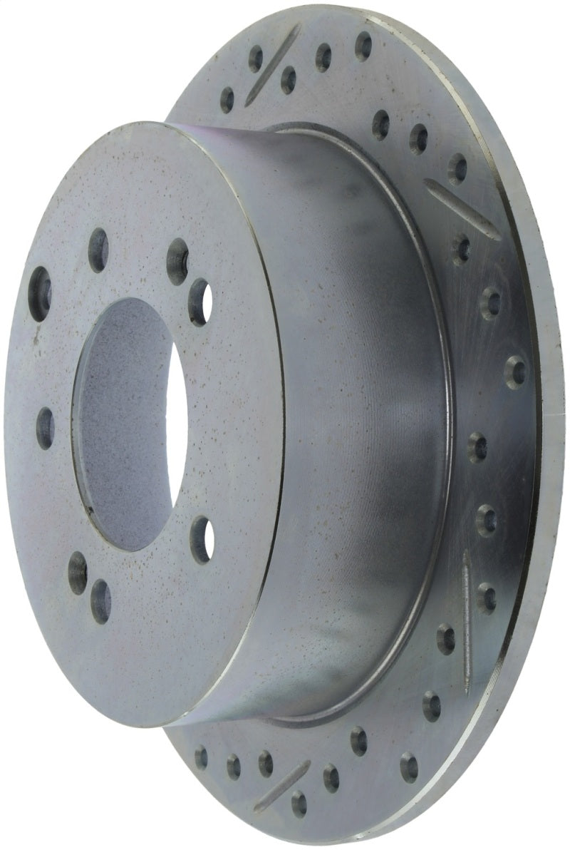 StopTech Select Sport 10-13 Kia Soul / Forte Right Slotted & Drilled Sport Brake Rotor - Rear 227.50027R