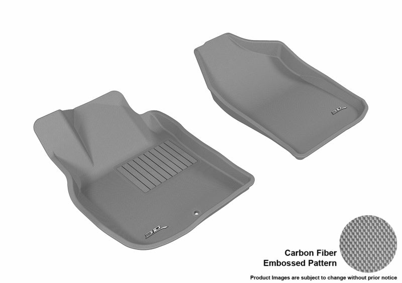 3D MAXpider 2005-2010 Chevrolet Cobalt Kagu 1st Row Floormat - Gray L1CH01611501