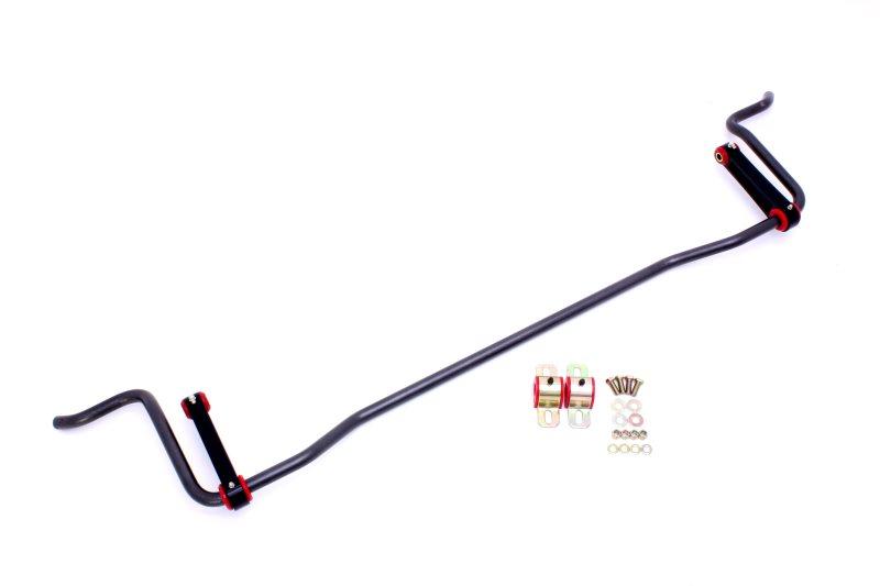 BMR 05-10 S197 Mustang Rear Solid 22mm Sway Bar Kit w/ Bushings & Billet Links - Black Hammertone SB023H Main Image