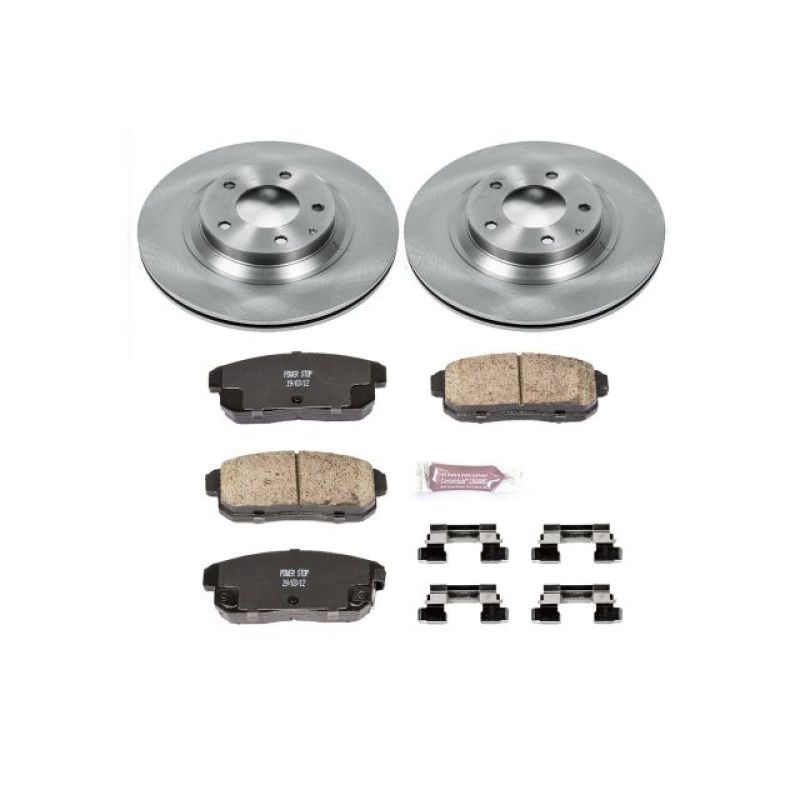 PowerStop PSB Autospecialty Kit Brakes, Rotors & Pads Brake Kits - OE main image