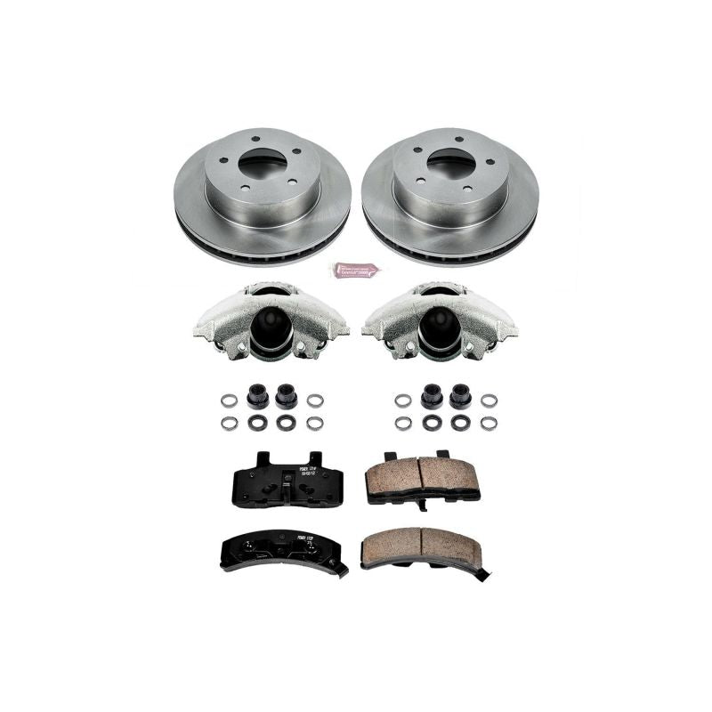 PowerStop PSB Autospecialty Kit w/Cals Brakes, Rotors & Pads Brake Kits - OE main image