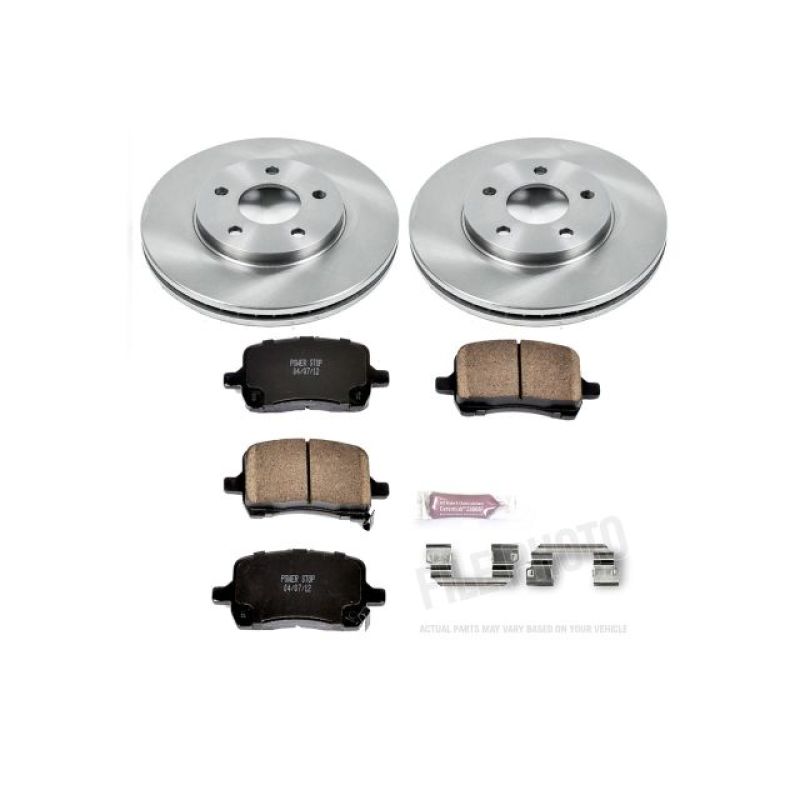 PowerStop PSB Autospecialty Kit Brakes, Rotors & Pads Brake Kits - OE main image