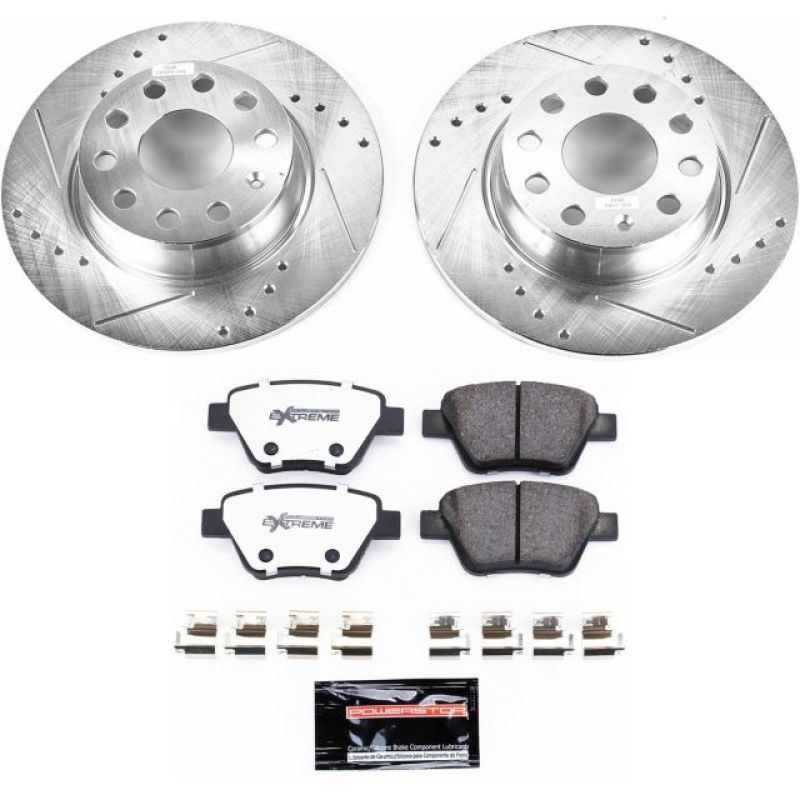 PowerStop PSB Z26 Street Warrior Kit Brakes, Rotors & Pads Brake Kits - Performance D&S main image