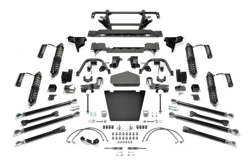 Fabtech 07-18 Jeep JK 4WD 5in Crawler II System w/DL 2.5 Resi Coilovers K4080DL Main Image