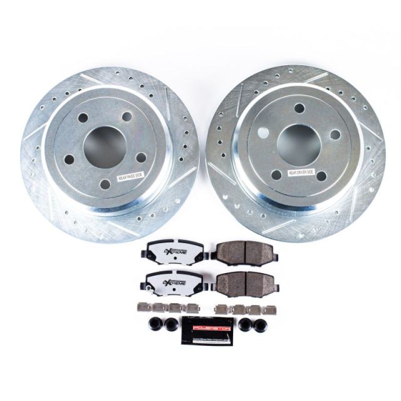 PowerStop PSB Z36 Truck & Tow Kit Brakes, Rotors & Pads Brake Kits - Performance D&S main image