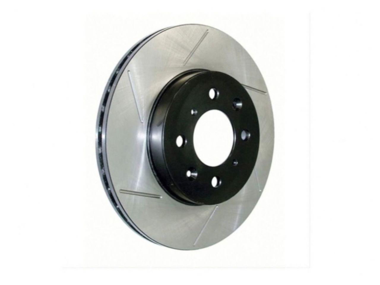 StopTech Sport Slotted Brake Rotor; Rear Left