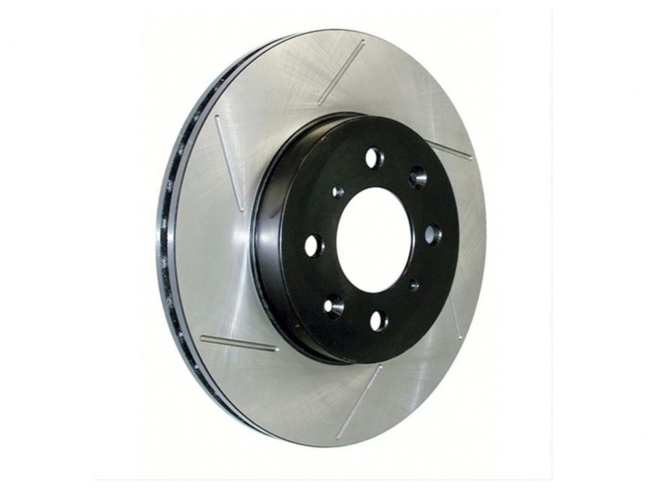 StopTech Sport Slotted Brake Rotor; Rear Left