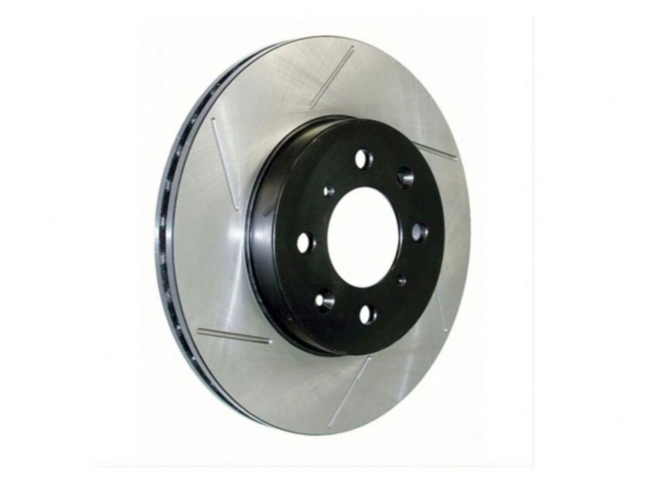 StopTech Sport Slotted Brake Rotor; Rear Left