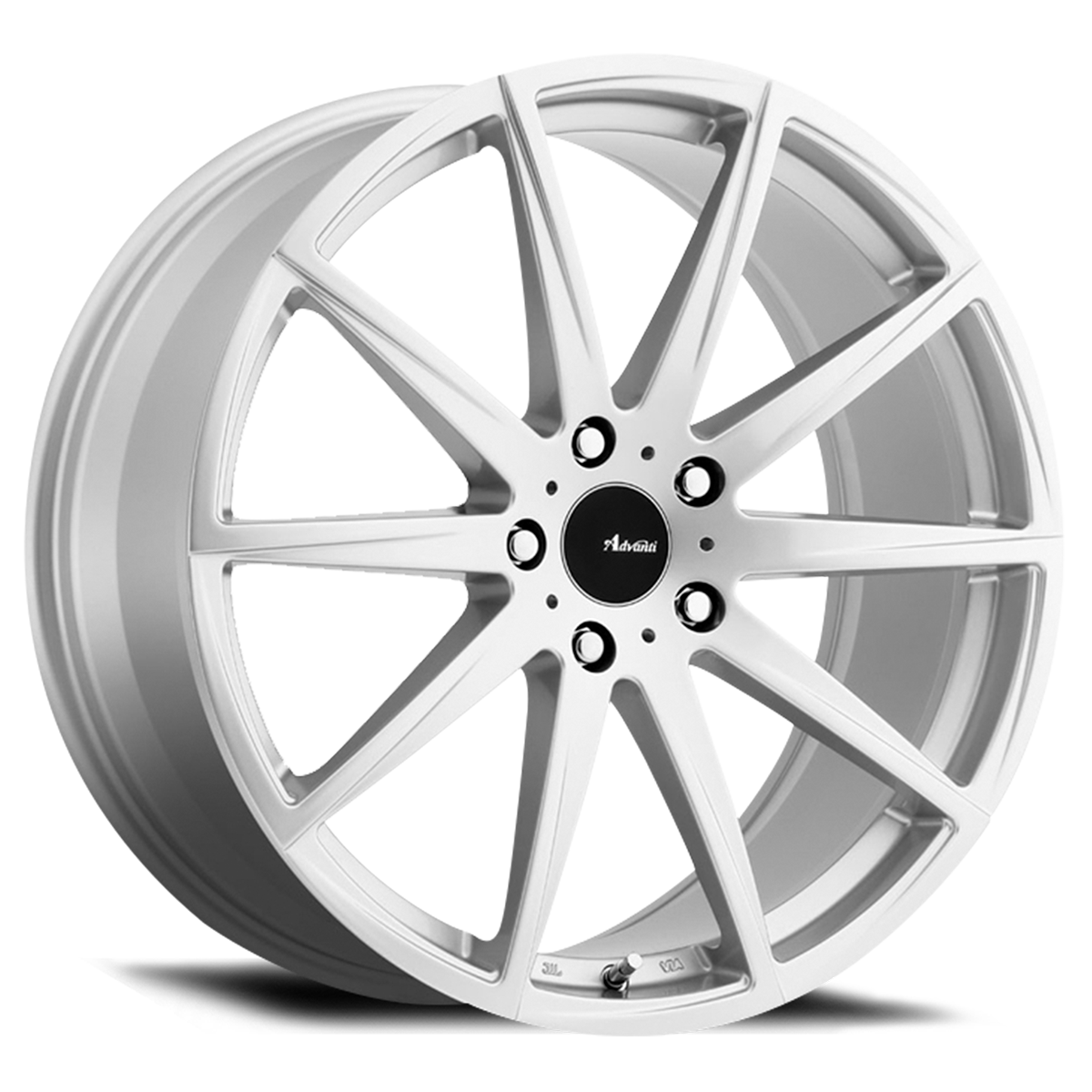 Advanti Racing Dieci Wheel Bright Silver 19x9.5 +35 5x120