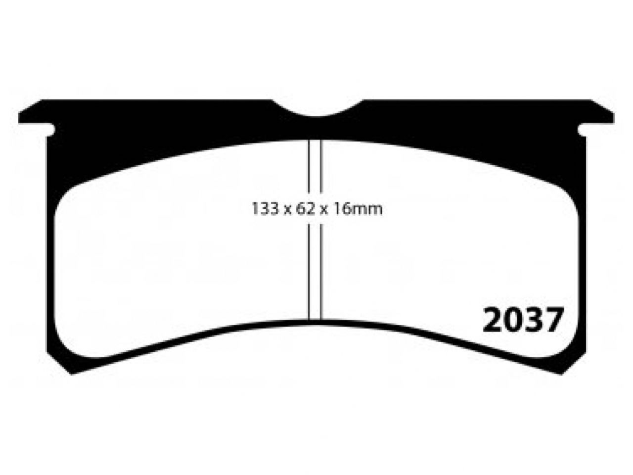 EBC Brake Pads DP5037NDX Item Image