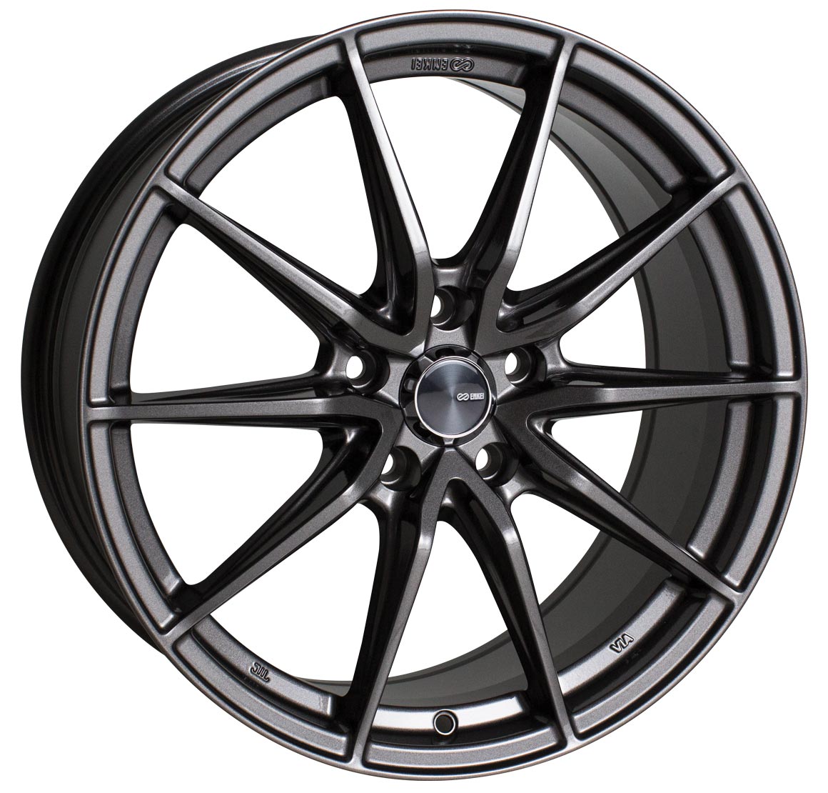 Enkei Draco Wheel Antrhracite 15x6.5 +38 5x114.3 509-565-6538AP