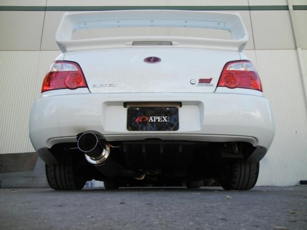 Apexi N1 Evo-R Muffler, 2002-2007 Subaru Impreza WRX/STI