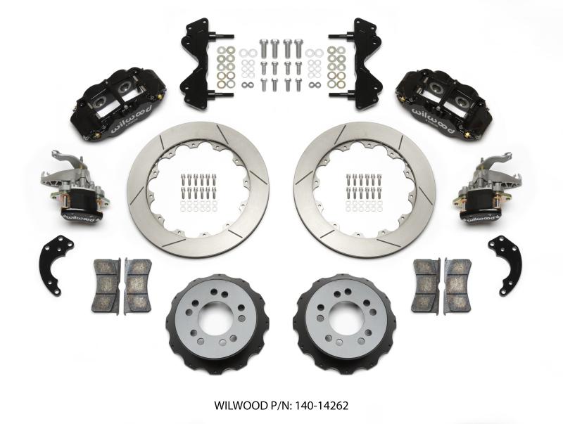 Wilwood Narrow Superlite 4R / MC4 Rear Kit 12.88 Currie Pro-Tour Unit Bearing Floater 140-14262 Main Image