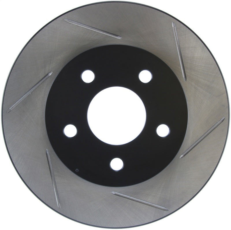 StopTech Sport Slotted Brake Rotor; Rear Left