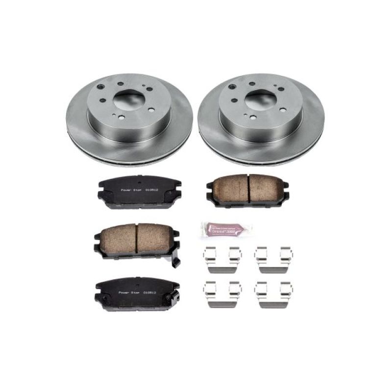 PowerStop PSB Autospecialty Kit Brakes, Rotors & Pads Brake Kits - OE main image