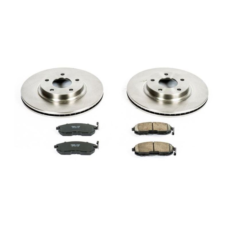 PowerStop PSB Autospecialty Kit Brakes, Rotors & Pads Brake Kits - OE main image