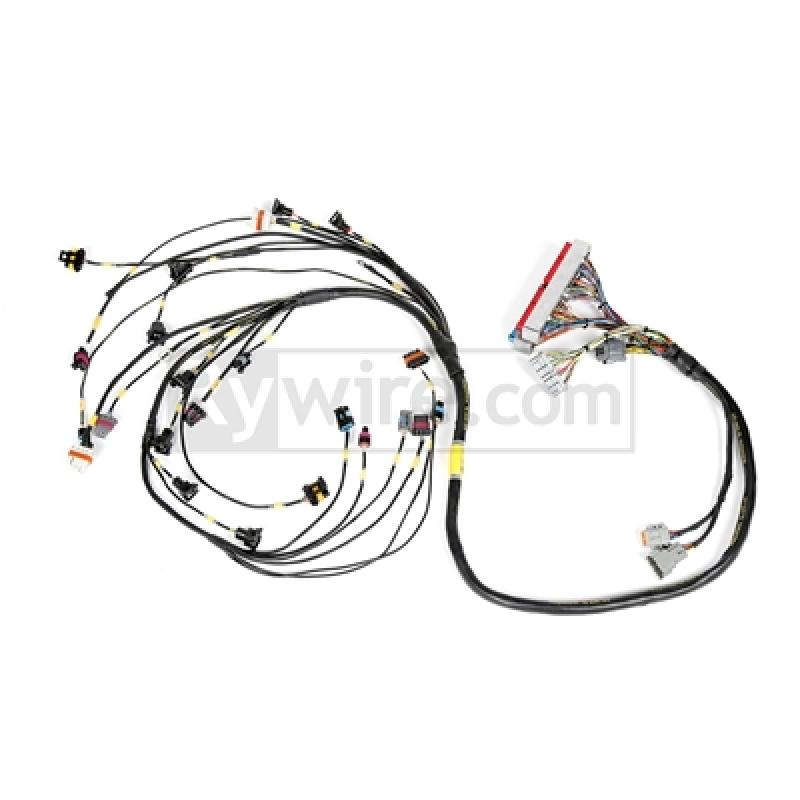 Rywire 99-01 Chevy Camaro LS1 (T56 Trans) Mil-Spec Engine Harness w/OEM Coils/Plugs/Inj (EV6/EV14) RY-LS1-MILSPEC Main Image