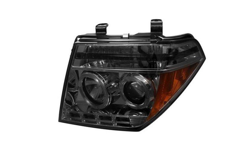 Spyder Nissan Frontier 05-08 Projector Headlights LED Halo LED Smke PRO-YD-NF05-HL-SM 5011541 Main Image