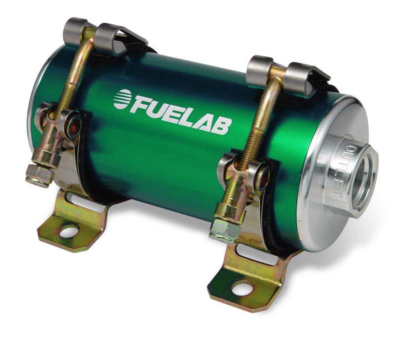 Fuelab Prodigy High Efficiency EFI In-Line Fuel Pump - 1300 HP - Green 41402-6 Main Image