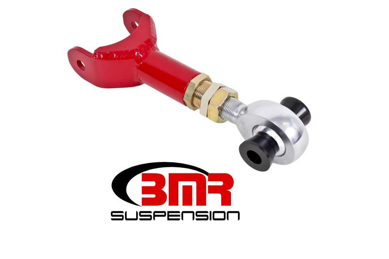 BMR 11-14 S197 Mustang Upper Control Arm On-Car Adj. Rod Ends - Red UTCA038R Main Image