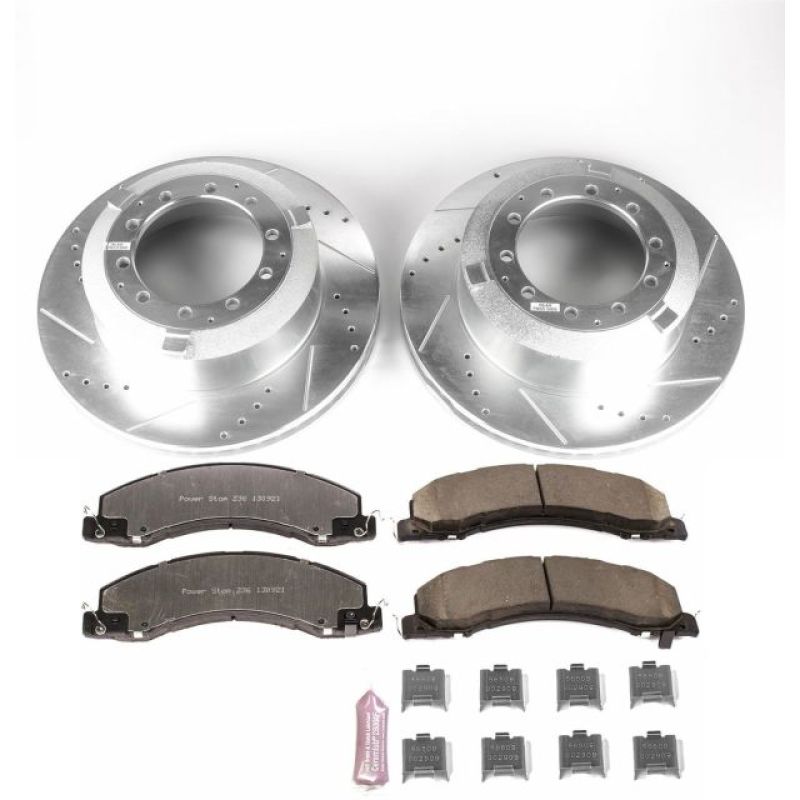 PowerStop PSB Z36 Truck & Tow Kit Brakes, Rotors & Pads Brake Kits - Performance D&S main image