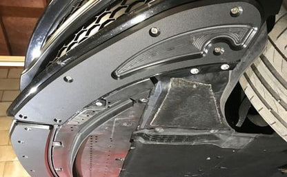 DISCONTINUED  ProTEKt 12-14 Audi S7 / A7 w/ S Line Package Custom Fit Front Bumper Skid Plates 9-AUS7000-120