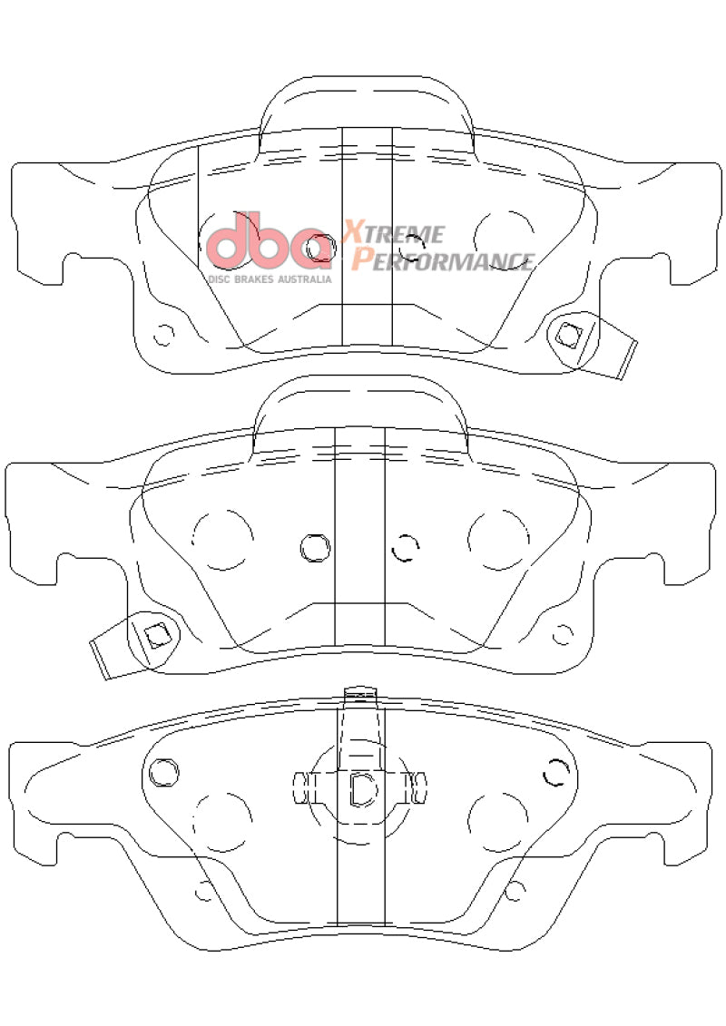 DBA 10-15 Camaro XP+735 Front Brake Pads DB2217XP+