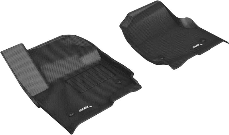 3D MAXpider 2018-2020 Lincoln/Ford Navigator/Expedition Kagu 1st Row Floormat - Black L1LC01111509 Main Image